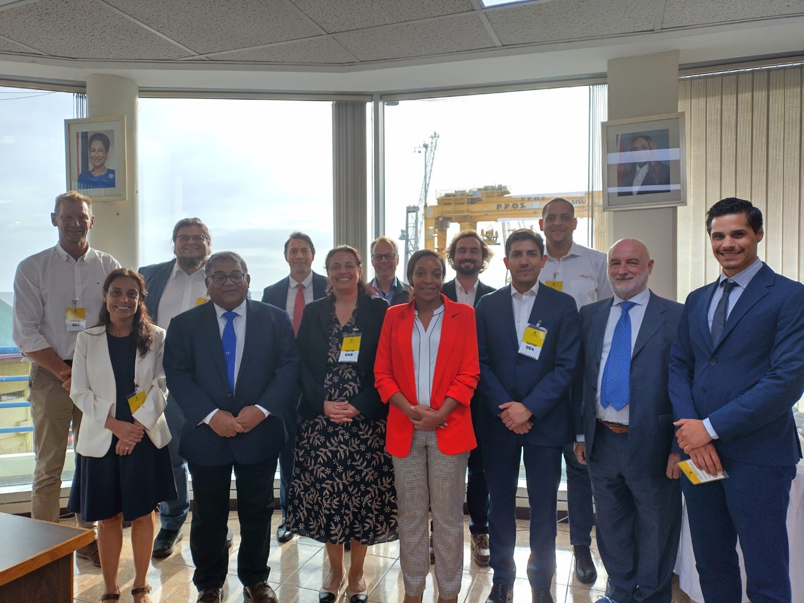 Stowlog during the visit to the Port of Spain, one of the Caribbean's most important maritime gateways