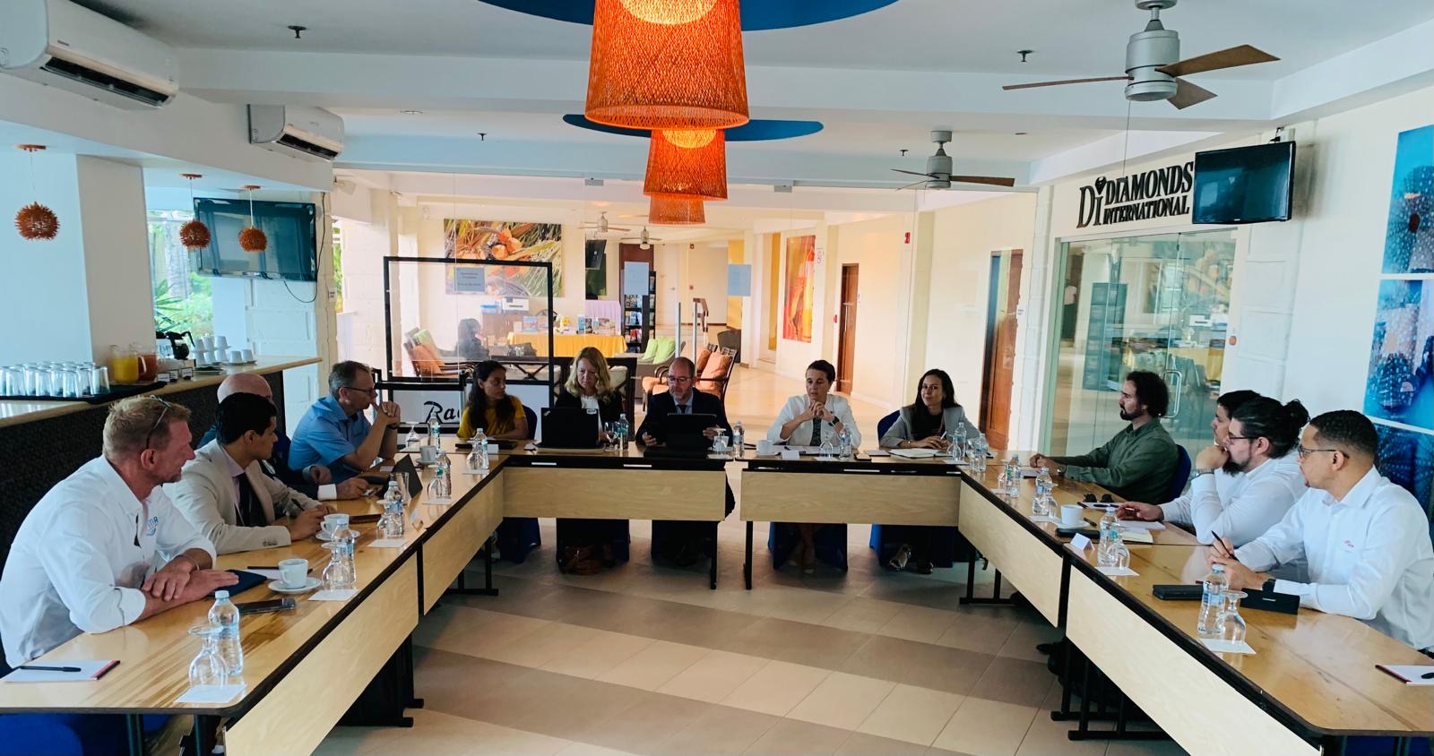 Stowlog meeting with Barbados stakeholders during the EU Global Gateway Mission